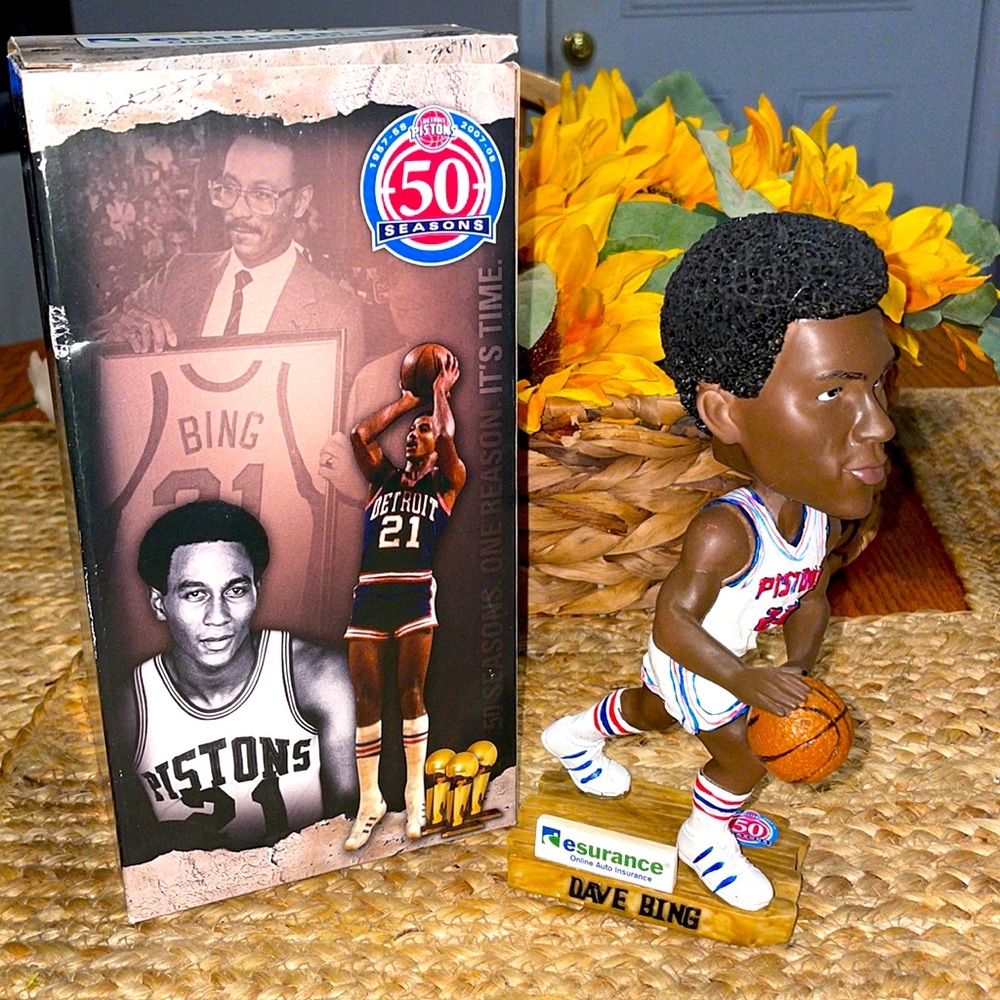 Dave Bing Playoff Bobblehead